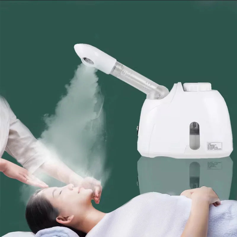 Facial Steamer & Warm Mist Humidifier - Deep Cleaning Vaporizer for Home Spa & Skin Care