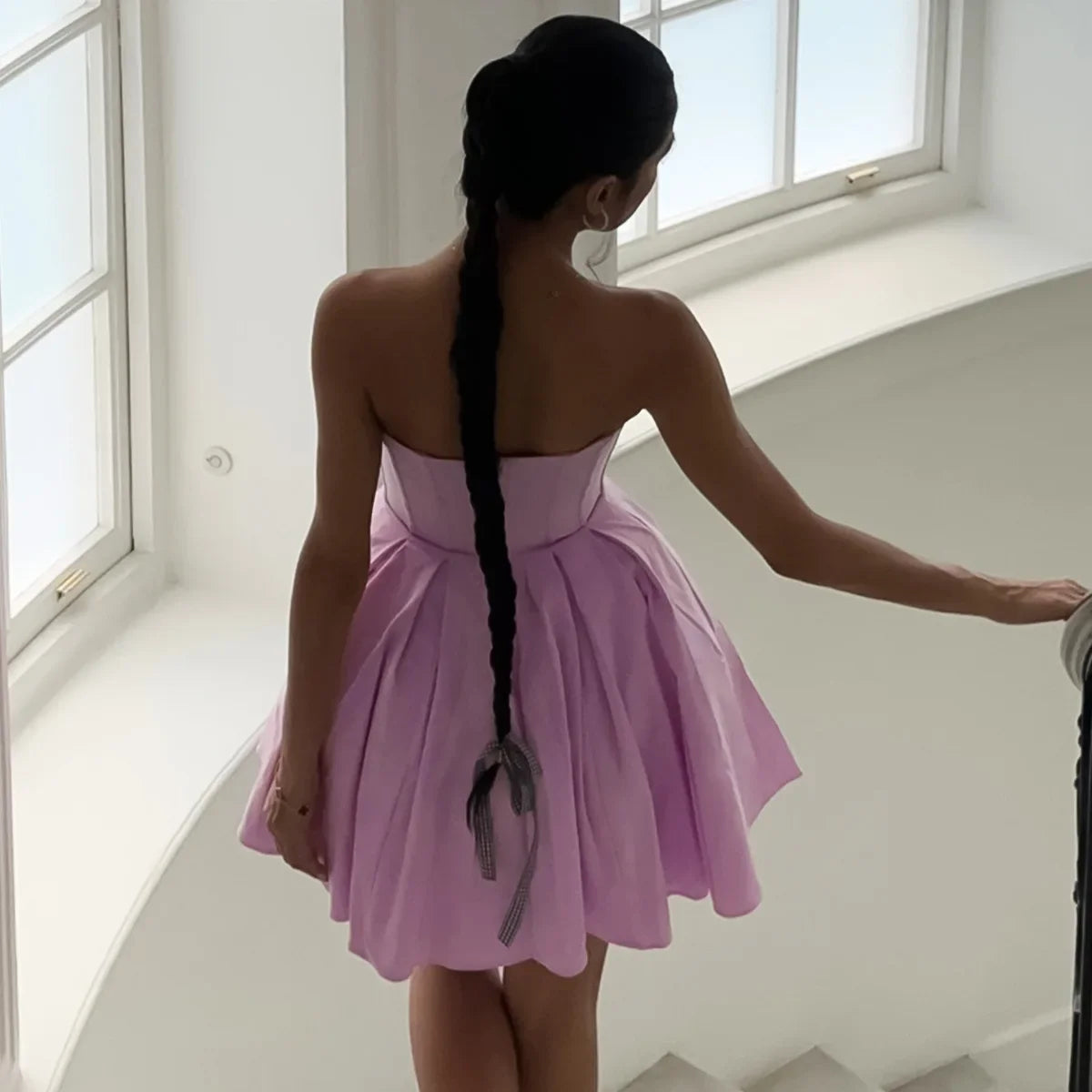 Women’s Corset Fit & Flare Mini Dress