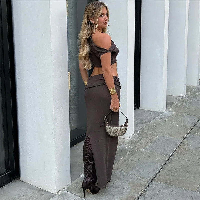 Women’s Bandage Two-Piece Set