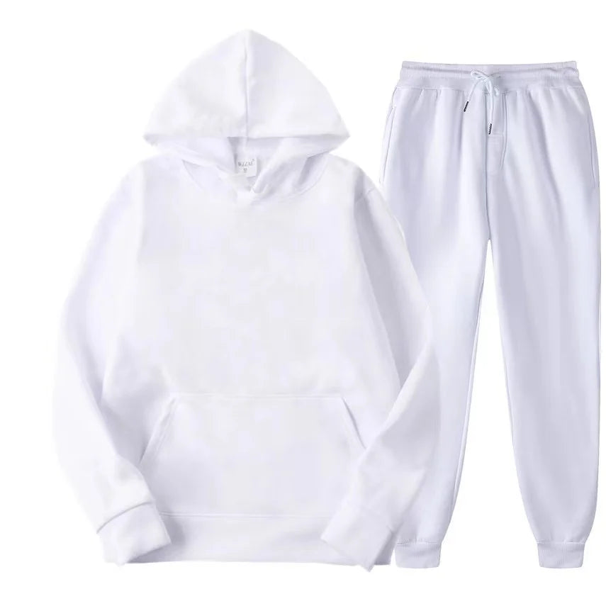 2024 Women's Hoodie & Sweatpants Set - Autumn Winter Pullover Suit