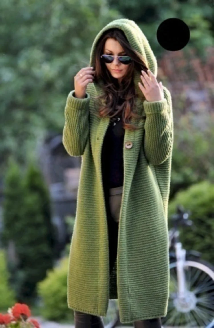 Women’s Oversized Hooded Cardigan