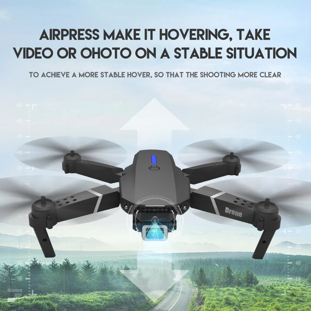 Foldable Professional Drone with 1080P HD Camera 4K RC