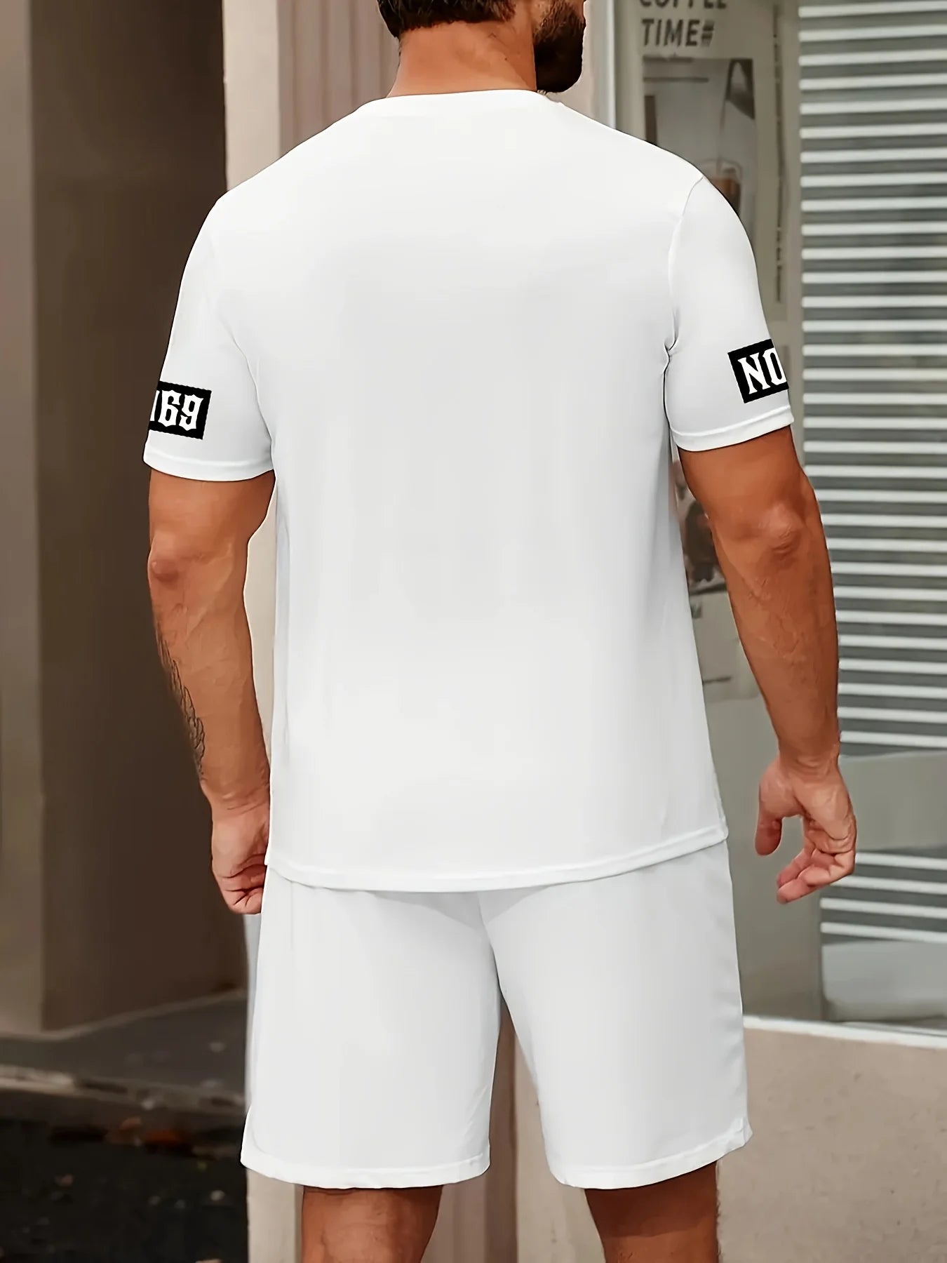 Men’s Summer Casual T-Shirt & Shorts Set