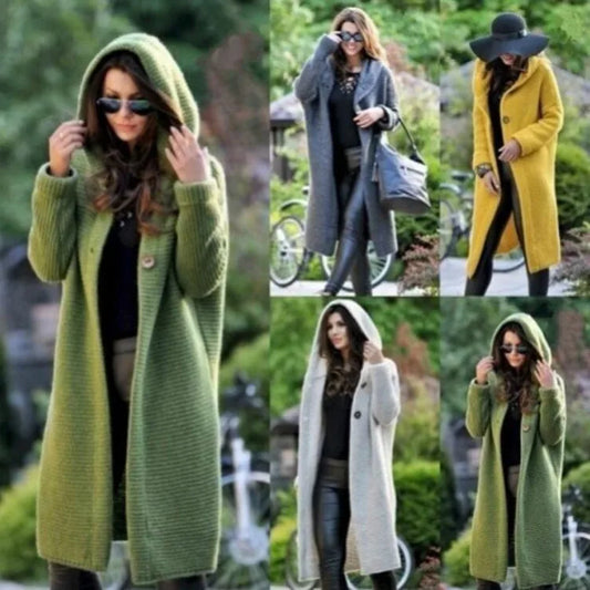 Women’s Oversized Hooded Cardigan