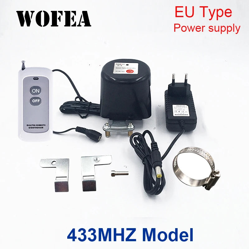 Automatic Gas/Water Valve Controller – Wireless 433MHz Remote Control Manipulator