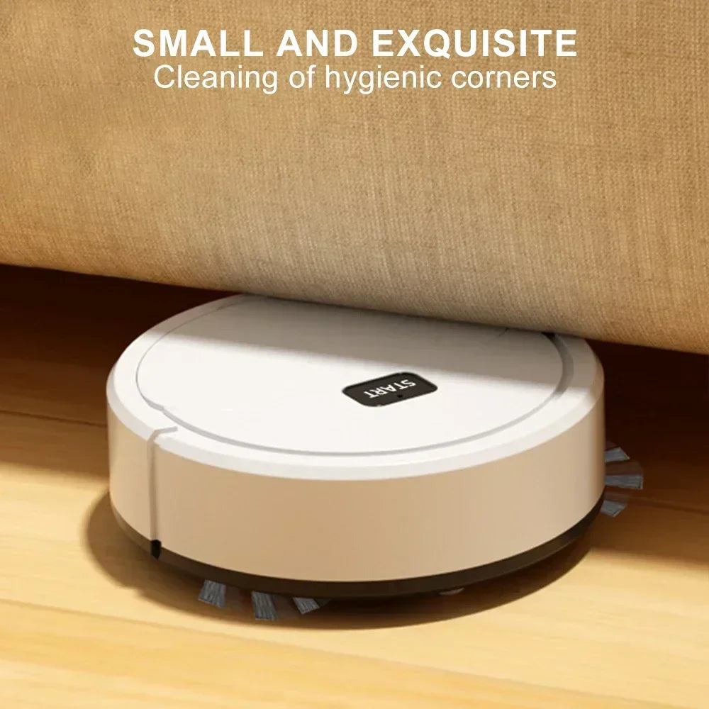 Intelligent SweepBot - Automatic Mini Vacuum & Floor Mopping Robot for Home Cleaning