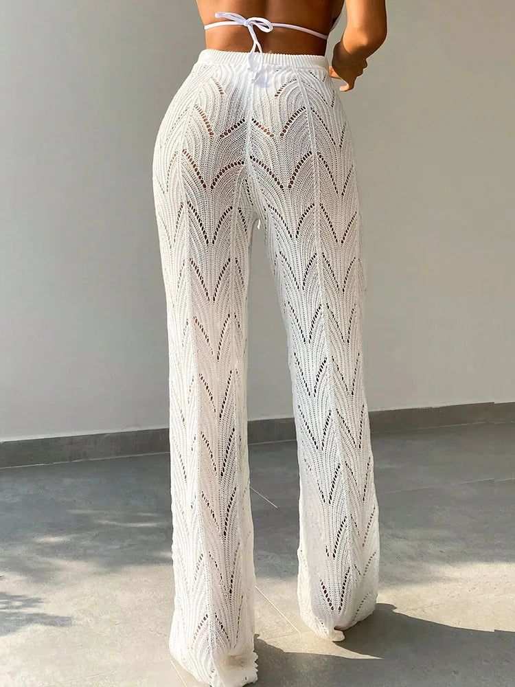 Women’s Knitted Hollow Bikini Pants