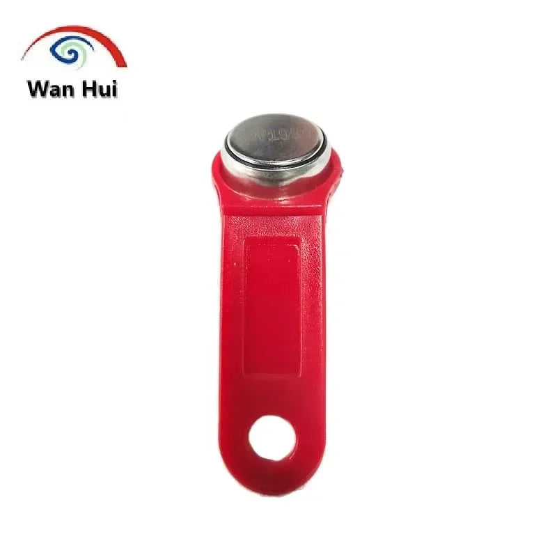 RW1990 RFID Key Tags – Rewritable iButton TM Touch Memory Cards for Dallas Access Control (5pcs)