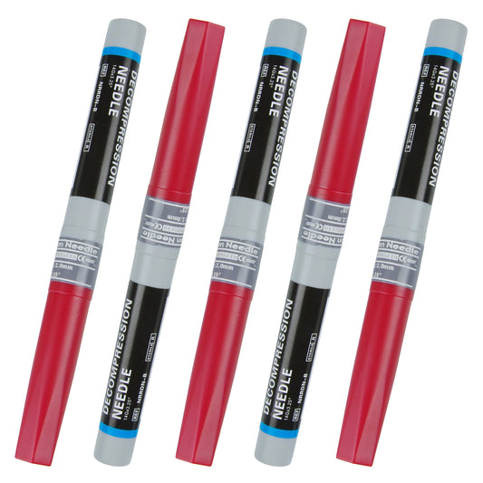 Sanke Emergency Pneumothorax Decompression Needle for Trauma First Aid Kit