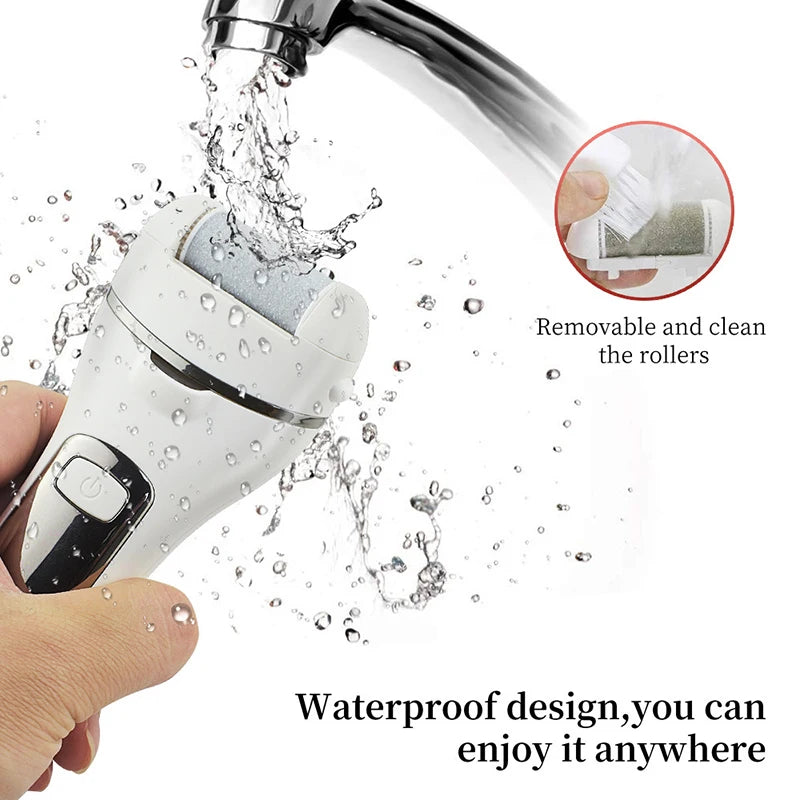 Electric Foot File for Heels – Professional Callus Remover & Pedicure Tool