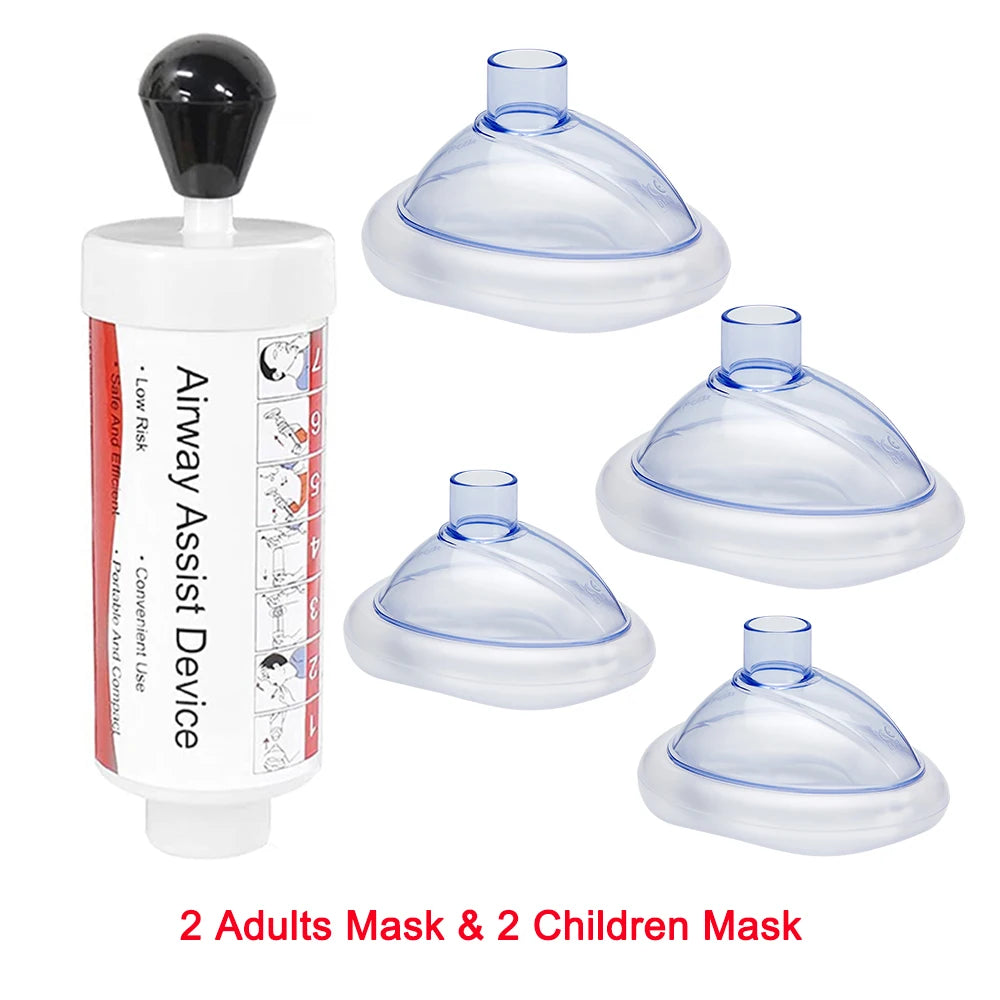 Portable Airway Anti-Choking Assist Device - Life-Saving Suction Tool for Kids and Adults
