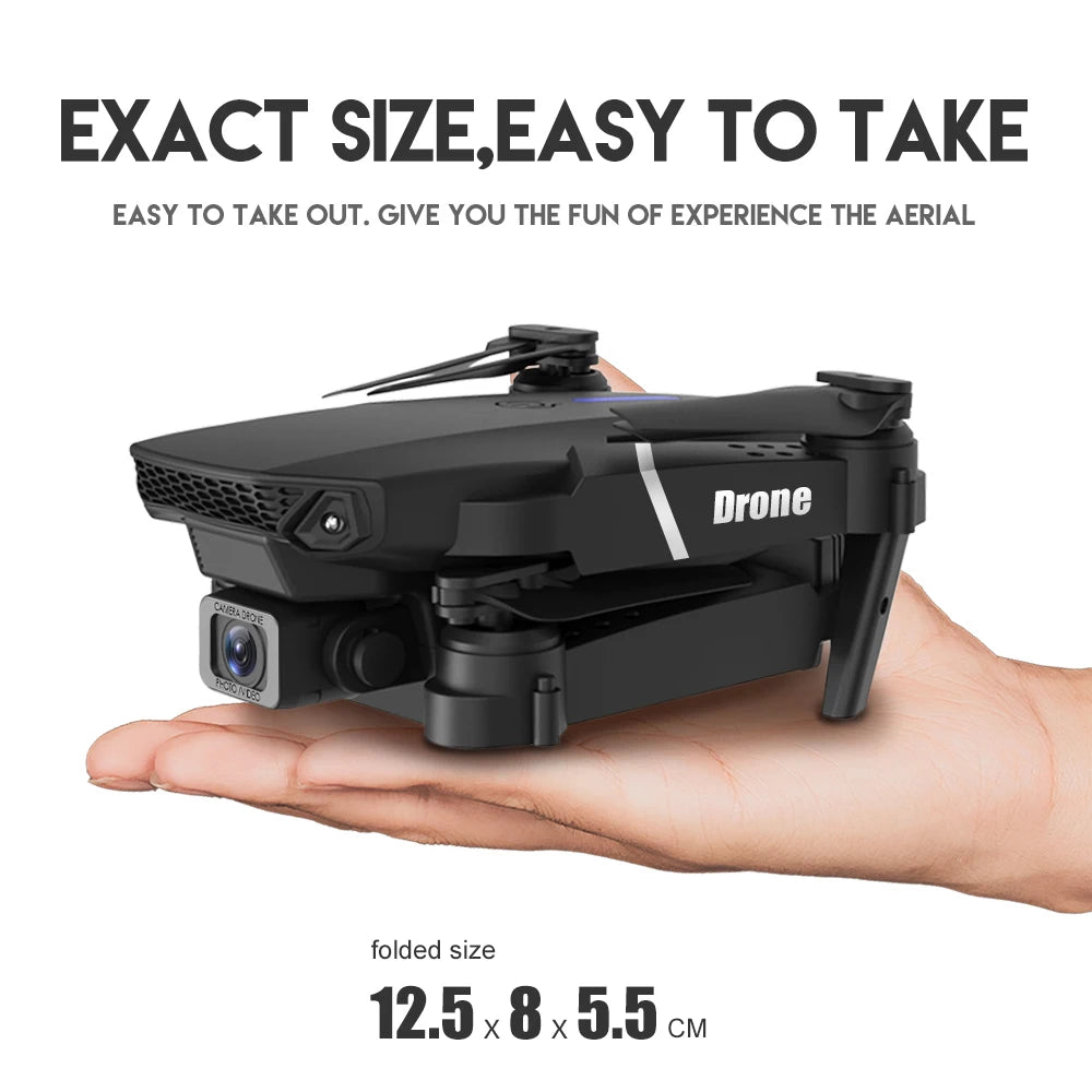 Foldable Professional Drone with 1080P HD Camera 4K RC