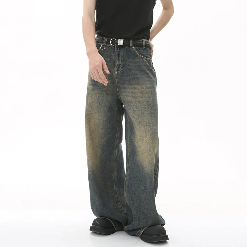 Men’s Loose Straight Denim Jeans