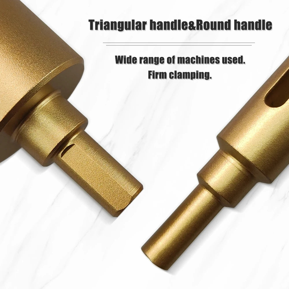 DiamondPro Drill Bit Set – 12-Piece Tools for Glass, Marble, Granite, Tile, and Ceramic (6-35mm)