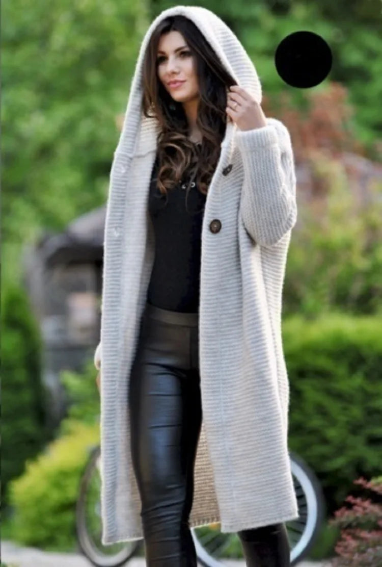 Women’s Oversized Hooded Cardigan