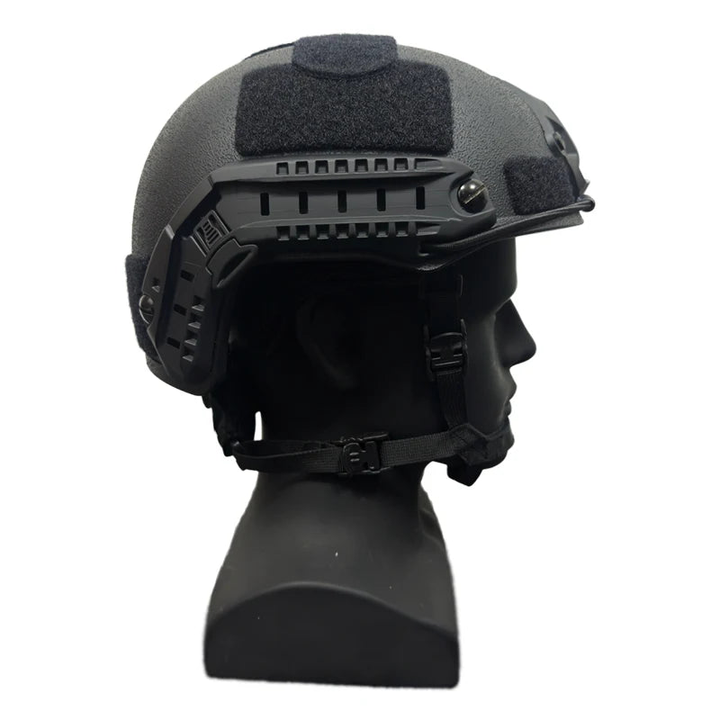 High Cut Tactical Ballistic Helmet with Wendy's Suspension Pad - NIJ IIIA Fast Protective Bulletproof Helmet