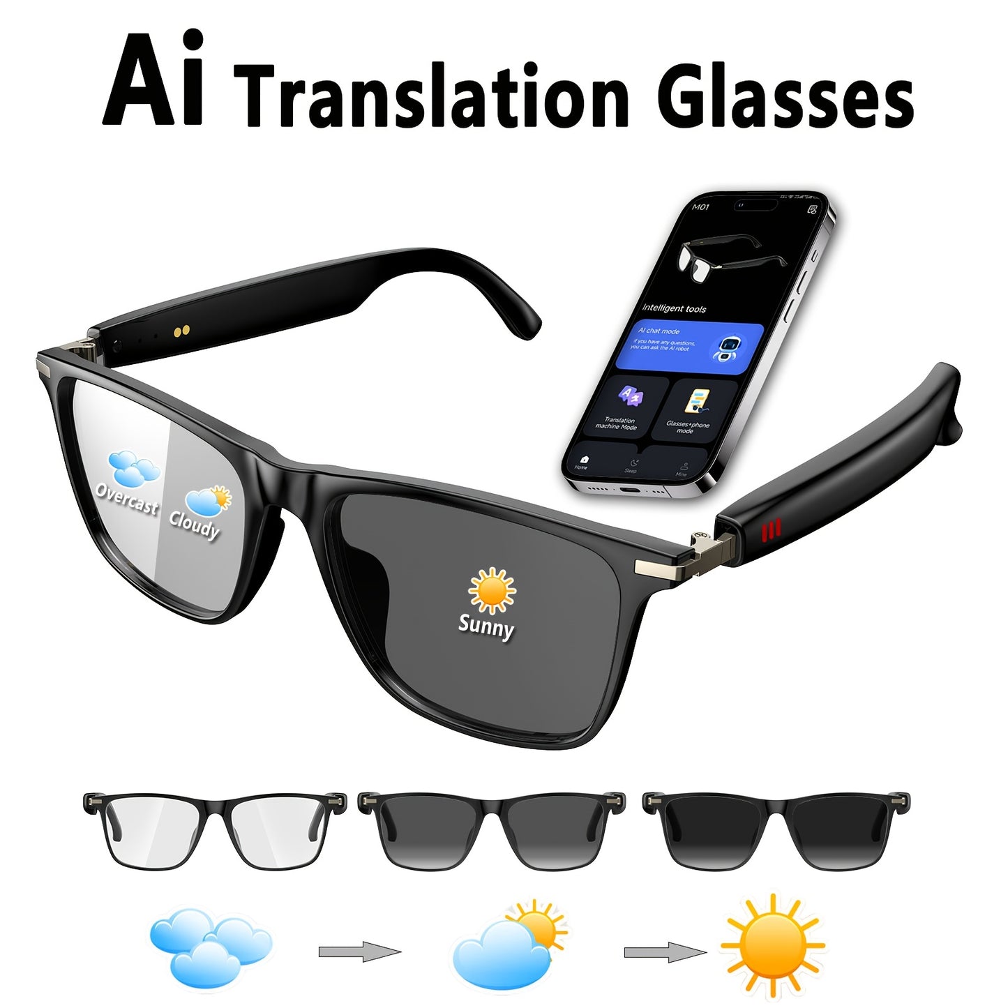 AI Smart Glasses with Real-Time Translation