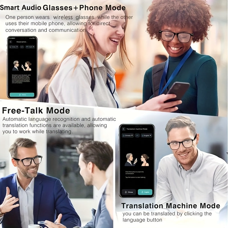 AI Smart Glasses with Real-Time Translation