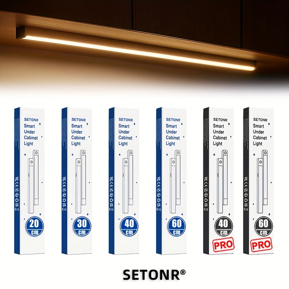 SETONR Slim Motion-Sensor LED Cabinet Light