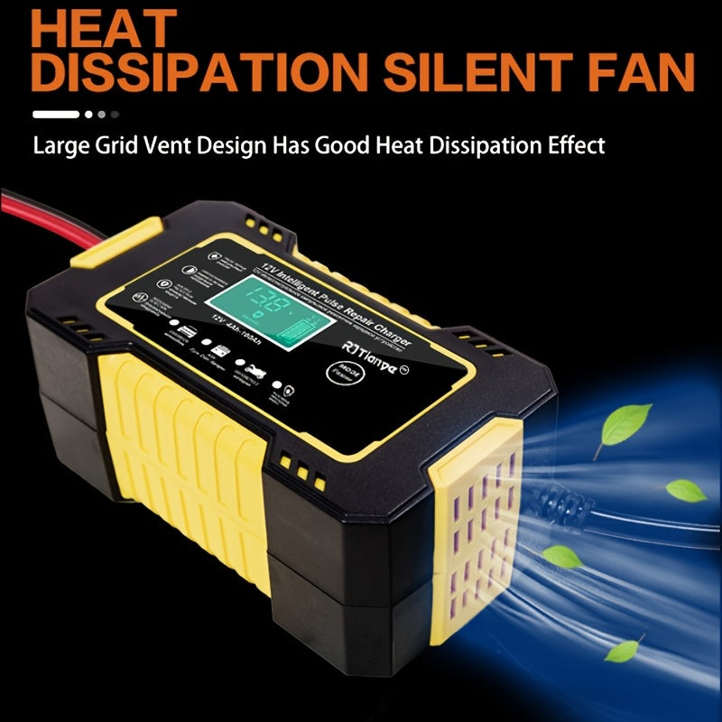 12V Smart Car Battery Charger – 6A